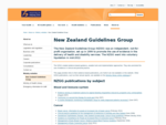 New Zealand Guidelines Group | Ministry of Health NZ