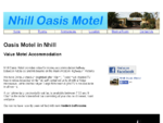 Nhill Oasis Motel - Value Motel Accommodation