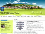 oficálna web prezentácia obce Valča - Obec