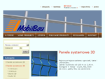 Ogrodzenia systemowe 3D panelowe, akcesoria - MobilBau OGRODZENIA SYSTEMOWE BUDOWLANE