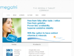 Omegatri | The Omega-3 Tablet Company