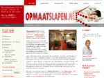 Opmaatslapen. nl | matrassen | matras op maat | baby matras - Welkom