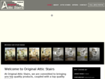 Home | Original Attic Stairs | Attic and Loft Ladders and Stairs | Attic Conversions | Folding A