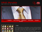ORSI Slovakia - špecialista na kravaty
