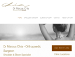 Dr Marcus Chia | Shoulder and Elbow Specialist | Orthopaedic Surgeon | Sydney