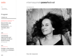 Oslo internasjonale poesifestival 2014 - 29. august 8211; 1. september på Litteraturhuset, Kunstn