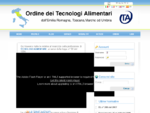 Home page Ordine dei tecnologi alimentari dell'Emilia Romagna Toscana Marche ed Umbria - Ordine dei