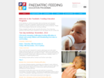 Welcome to the Paediatric Feeding Education Program