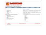 Parsons Engineering - a precision CNC repetition machine workshop
