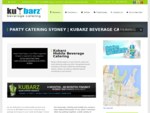 Party Catering Sydney | Kubarz Beverage Catering