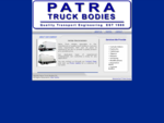 PATRA Truck Bodies - Curtain Siders - Pantechs - Tabletops