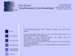 Paul Rouml;mer Fysiotherapie sect; Sportrevalidatie