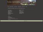 Peter McAllister Carpentry - Home