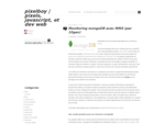 Pixelboy | pixels, javascript, et dev web