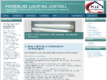 PLLC. com. au, PowerLineControl. com, PowerLINE Lighting Control Australia, Easy Intelligent Ligh