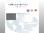 About us - Polyglotte