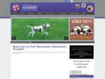 Port Macquarie Veterinary Hospital Home Page