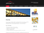 Precise Prefabs | Home-Roof Trusses, Floor Trusses Wall Frames