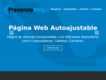 Presencia Web, Páginas de Internet Autoajustables y Administrables