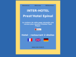 INTER-HOTEL Prest'Hotel Epinal. Hotel Restaurant 2 étoiles. LCD et Wifi gratuit dans toutes les .