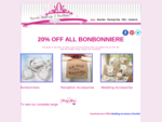Wedding Accessories, Wedding Favours, Bridal Accessories by Princess Weddings