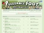 Puissance Foot, forum de foot