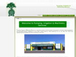 Pumping, Irrigation Machinery Services - HOME