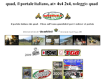 quad, il portale italiano, atv 4x4 2x4, noleggio quad