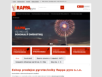 RAPPApyro spol. s r. o. - pyrotechnika, ohňostroje, krmivo pro domací zvířata