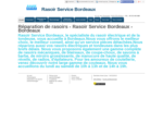 Réparation de rasoirs électriques - Rasoir Service Bordeaux à Bordeaux