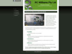 RC Williams Pty Ltd - Welcome