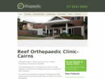 Cairns Orthopaedic Surgeons - Reef Orthopaedic Clinic