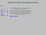 Welcome To Radford English Language Services