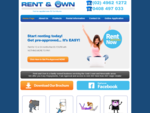 Rent and Own - Appliance Rentals and Hire, Rent To Own Appliances
