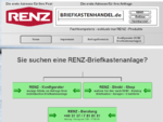 RENZ Briefkastenanlagen von RENZ.Briefkastenhandel.de