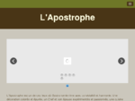 Accueil | L039;Apostrophe Restaurant