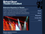 Richard Stuart - Theatre Consultant | Welcome