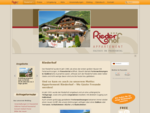 Appartement Ferienwohnung in Passeiertal - Meran - Südtirol › Appartement Riederhof