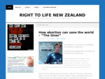 Right to Life New Zealand - Upholding the sanctity of life in New Zealand