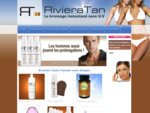 Bronzage, tanning et autobronzant naturel - RIVIERA TAN