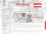 Romynox specialized in High Purity Components