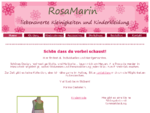 Rosamarin.at - Handgenähte Kinderkleidung und Kleinigkeiten - Home