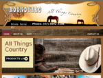Country Clothing, Saddlery, Boots, Belts more. Roundyard - All Things Country