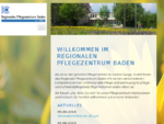 Willkommen im Regionalen Pflegezentrum Baden | Regionales Pflegezentrum Baden