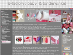 Baby- kinderwinkel S-factory verkoopt exclusieve kinderdecoratie, beddengoed en verzorgingsprodukt