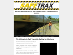 Safetrax | Railway Trackside Safety, Track Worker Safety, Trackside Safety Barriers