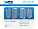 SA Hire - Portable Toilet Hire