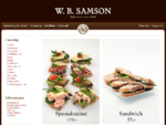 Butikker W. B. Samson Catering, Levering av catering i Oslo