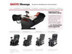 Massagefåtölj och massagestol från SANYO Massage