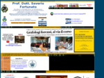 PROF. SAVERIO FORTUNATO, CURRICULUM VITAE SAVERIO FORTUNATO ENGLISH - Official web site by ...